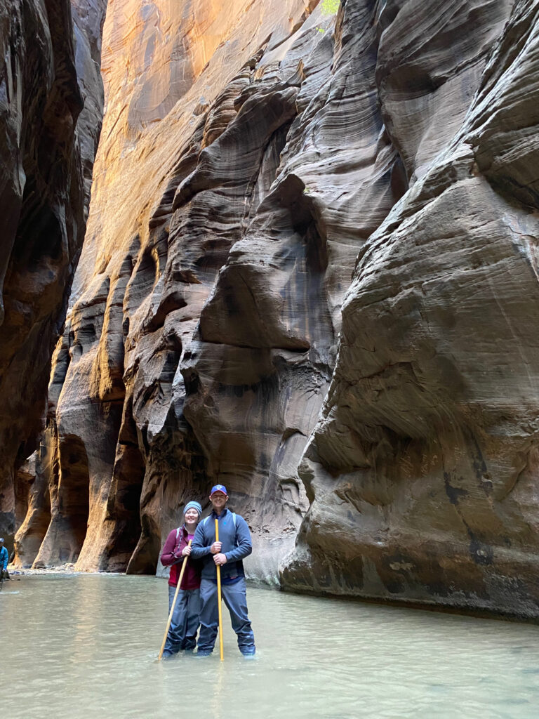 Hiking The Narrows In Zion